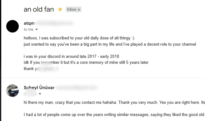 Community feedback showing long-term impact